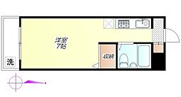 タイヨーマンション ワンルームの間取図画像