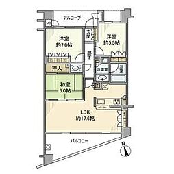 間取図画像 3LDK