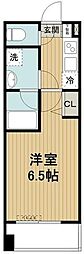 ガーラステージ川崎 1Kの間取図画像