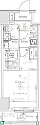 AXASHY's板橋区役所前 1Kの間取図画像