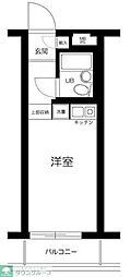 レジェンド椎名町 ワンルームの間取図画像