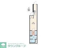 パークヒル桜台駅 1Kの間取図画像