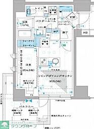 東武東上線 中板橋駅 徒歩5分の賃貸マンション 1階1LDKの間取り