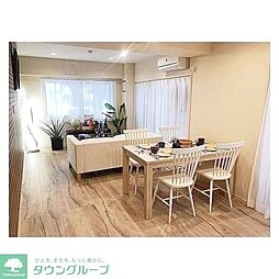 JR山手線 駒込駅 徒歩13分の賃貸マンション 8階2LDKのリビング/ダイニング