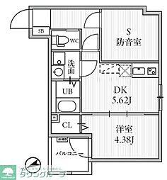 間取図画像 1DK