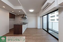 東急池上線 蓮沼駅 徒歩2分の賃貸マンション 13階3LDKのリビング/ダイニング