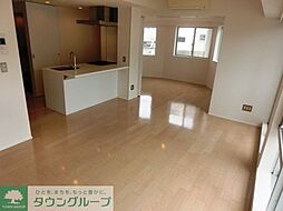 JR山手線 目黒駅 徒歩7分の賃貸マンション 5階1LDKのリビング/ダイニング