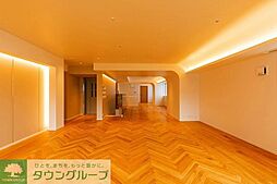 JR山手線 目黒駅 徒歩7分の賃貸マンション 2階1LDKのリビング/ダイニング