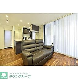 東急大井町線 尾山台駅 徒歩10分の賃貸アパート 1階1LDKの室内