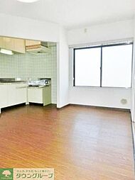 都営浅草線 馬込駅 徒歩12分の賃貸マンション 4階2DKのリビング/ダイニング