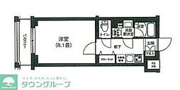 ルフレプレミアム上北沢 1Kの間取図画像