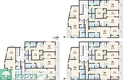 東武東上線 高坂駅 徒歩11分の賃貸アパート 2階1LDKの間取り