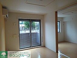 東武東上線 若葉駅 徒歩27分の賃貸アパート 1階2LDKのリビング/ダイニング