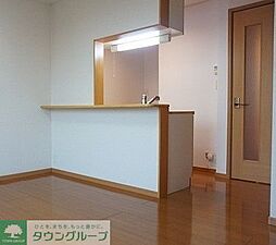 東武東上線 東松山駅 徒歩10分の賃貸アパート 2階1LDKのリビング/ダイニング