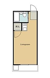 フローレンス上砂 ワンルームの間取図画像