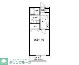 アルテ・K 1Kの間取図画像