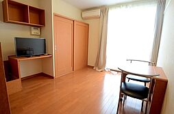 レオパレスのぼり川 1階1Kのリビング/ダイニング