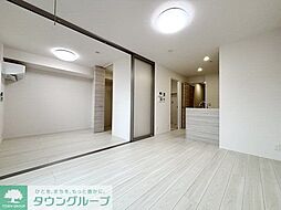 JR中央線 立川駅 バス20分 富士塚（JR中央本線立川駅発）バス停下車 徒歩5分の賃貸アパート 1階2LDKのリビング/ダイニング