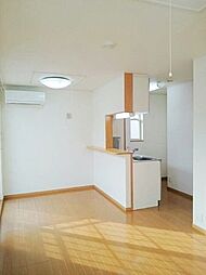 西武拝島線 武蔵砂川駅 徒歩21分の賃貸アパート 2階1LDKのリビング/ダイニング