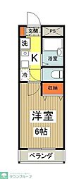 間取図画像 1K