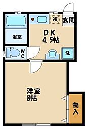 間取図画像 1DK