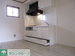 千葉都市モノレール みつわ台駅 徒歩14分の賃貸アパート 1階2DKのリビング/ダイニング