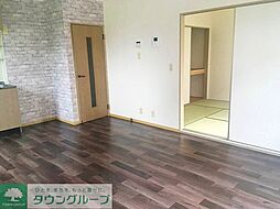 JR内房線 五井駅 バス12分 五井西四丁目バス停下車 徒歩11分の賃貸アパート 1階2LDKのリビング/ダイニング