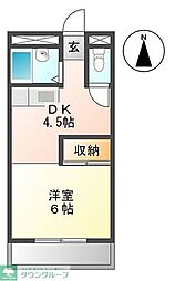 間取図画像 1DK