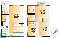 ななつぼし 3LDKの間取り