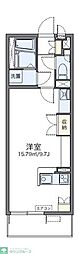 レオネクストメイトユウコウ ワンルームの間取図画像