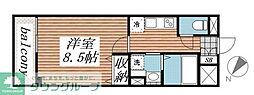 DOビル千葉寺 1Kの間取図画像
