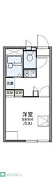レオパレスアーバン・ビレッジ 1Kの間取図画像