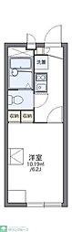 レオパレスペリフェレイア 1Kの間取図画像