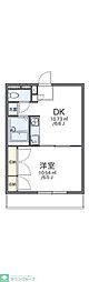 レオパレスアクア 1DKの間取図画像
