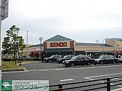 SENDO八幡店 徒歩17分。スーパー 1290m