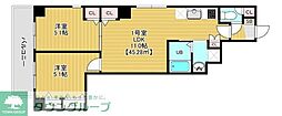 FOUR SIDE さくら公園前 2LDKの間取図画像