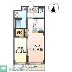 SYLVAN HOMES(シルバン ホームズ) 1LDKの間取図画像