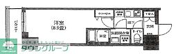 アイルノヴェル駒込 1Kの間取図画像