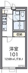 CLEINOShine 1Kの間取図画像