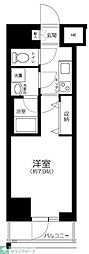 ブライズ板橋クレヴィスタ 1Kの間取図画像