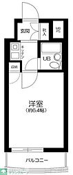 シーアイマンション池袋西 1Kの間取図画像