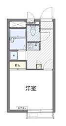 都営三田線 板橋本町駅 徒歩7分の賃貸アパート 2階1Kの間取り
