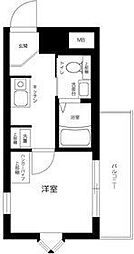 メインステージ中板橋駅前 2階1Kの間取り