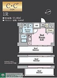 間取図画像 ワンルーム