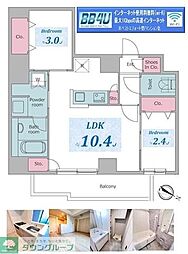 レジディア板橋本町プレイス 2LDKの間取図画像