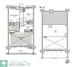 ParkCube西ヶ原STAGE 2LDKの間取図画像