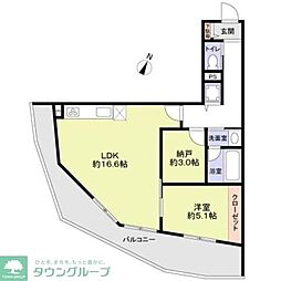 間取図画像 1SLDK