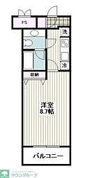 スタイルビー 1Kの間取図画像