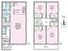 間取り：A号棟（価格7180万円、4LDK、土地面積159.98m2、建物面積104.34m2）