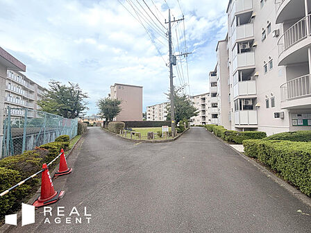 現地前面道路